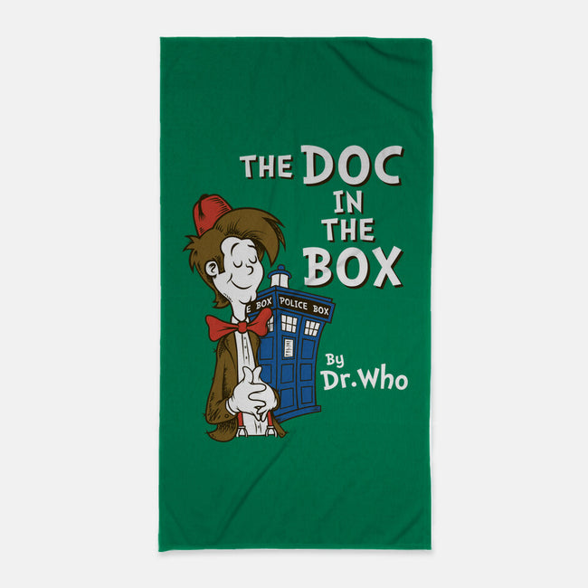 The Doc In The Box-none beach towel-Nemons