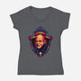 Best Uncle Ever-womens v-neck tee-glitchygorilla