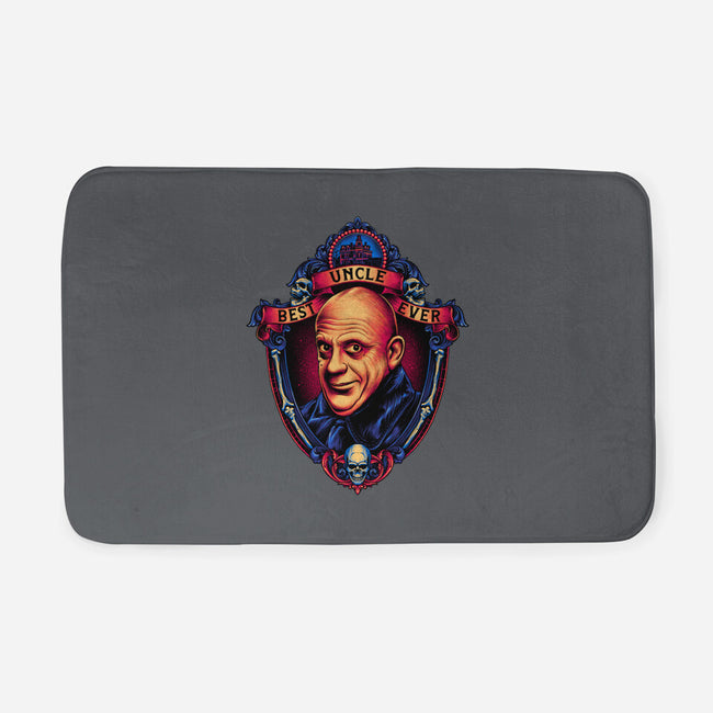 Best Uncle Ever-none memory foam bath mat-glitchygorilla