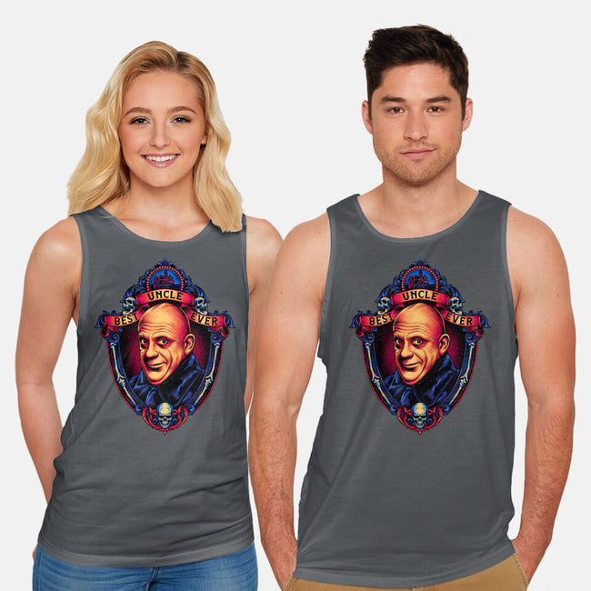 Best Uncle Ever-unisex basic tank-glitchygorilla