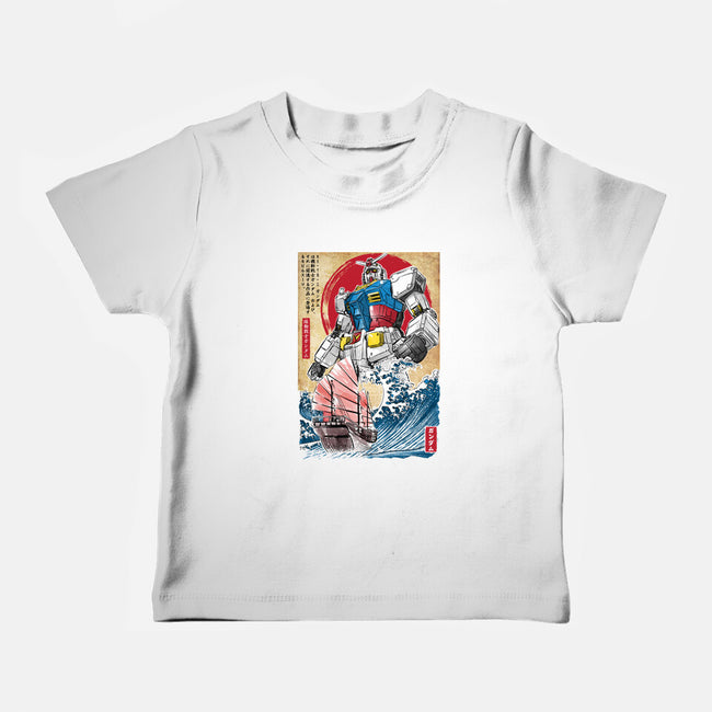 RX-78-2 Gundam In Japan-baby basic tee-DrMonekers