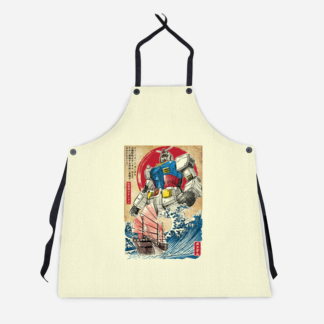 RX-78-2 Gundam In Japan-unisex kitchen apron-DrMonekers