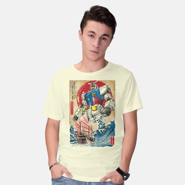 RX-78-2 Gundam In Japan-mens basic tee-DrMonekers