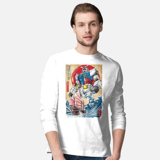 RX-78-2 Gundam In Japan-mens long sleeved tee-DrMonekers