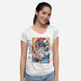 RX-78-2 Gundam In Japan-womens v-neck tee-DrMonekers