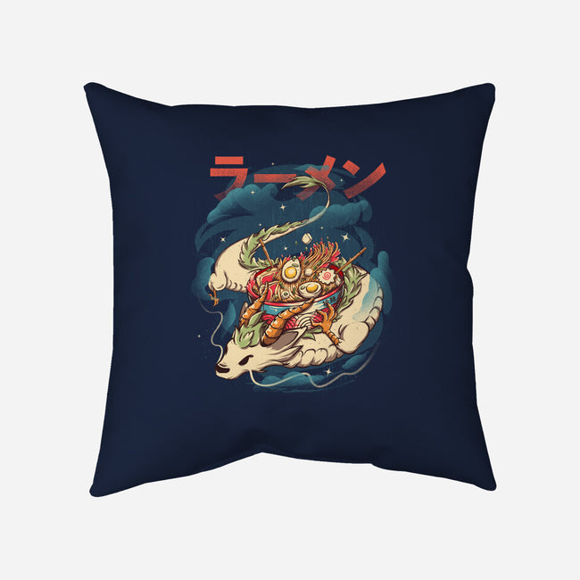 Ramen Delivery-none removable cover throw pillow-IKILO