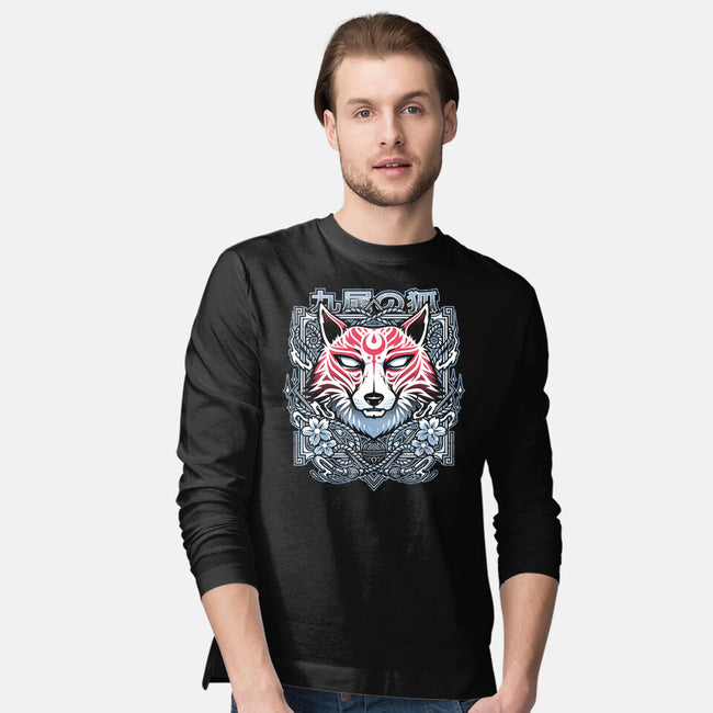 Kitsunine-mens long sleeved tee-StudioM6