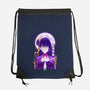 Shogun Raiden-none drawstring bag-hirolabs