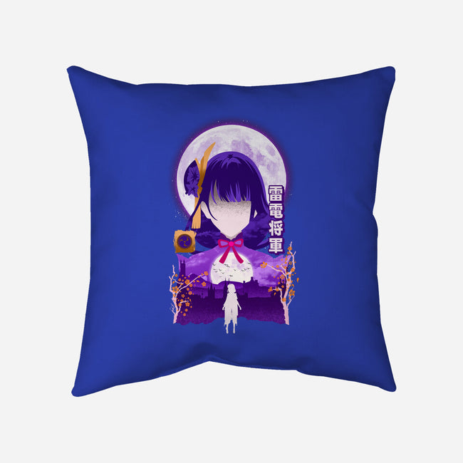 Shogun Raiden-none removable cover w insert throw pillow-hirolabs