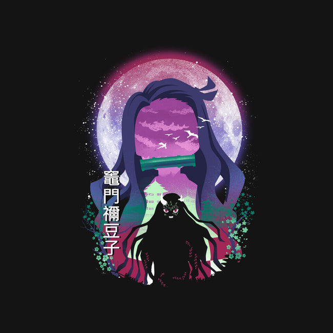 Nezuko Landscape-youth pullover sweatshirt-dandingeroz
