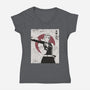 Tengen Hashiro-womens v-neck tee-Kari Sl