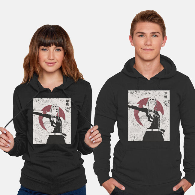 Tengen Hashiro-unisex pullover sweatshirt-Kari Sl