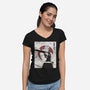 Tengen Hashiro-womens v-neck tee-Kari Sl