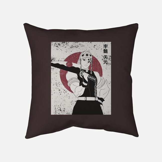 Tengen Hashiro-none removable cover w insert throw pillow-Kari Sl