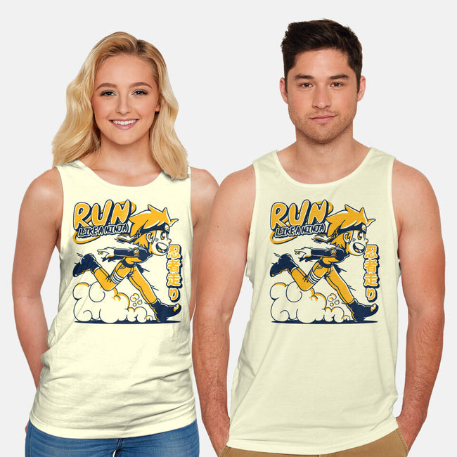 Ninja Run-unisex basic tank-estudiofitas