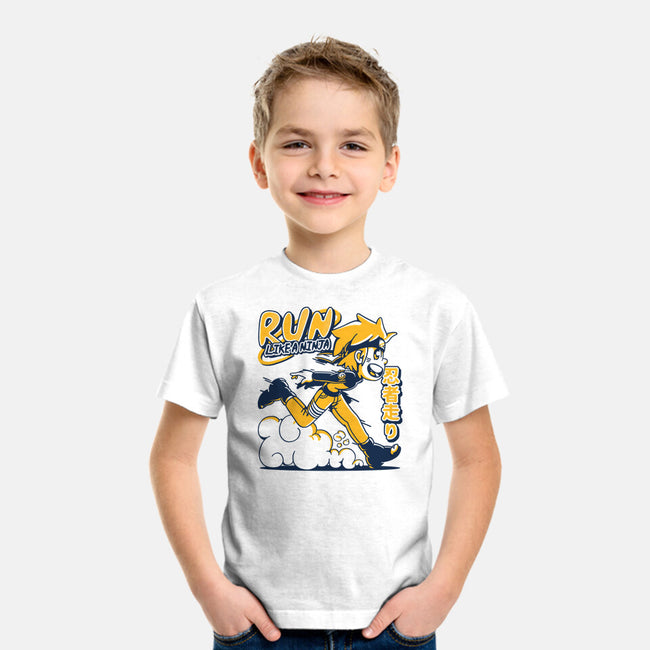Ninja Run-youth basic tee-estudiofitas