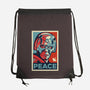 For Peace-none drawstring bag-Olipop