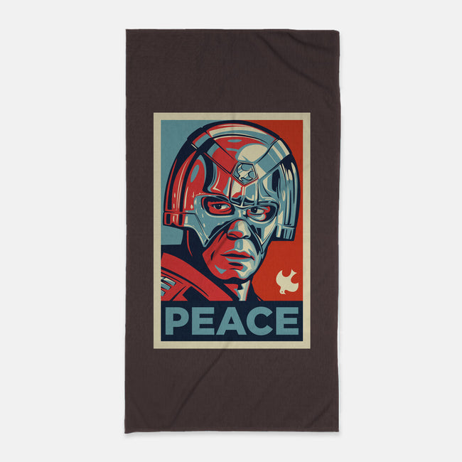 For Peace-none beach towel-Olipop