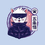 Gojo Cat-none removable cover w insert throw pillow-Logozaste