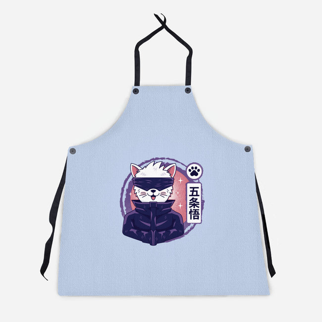 Gojo Cat-unisex kitchen apron-Logozaste