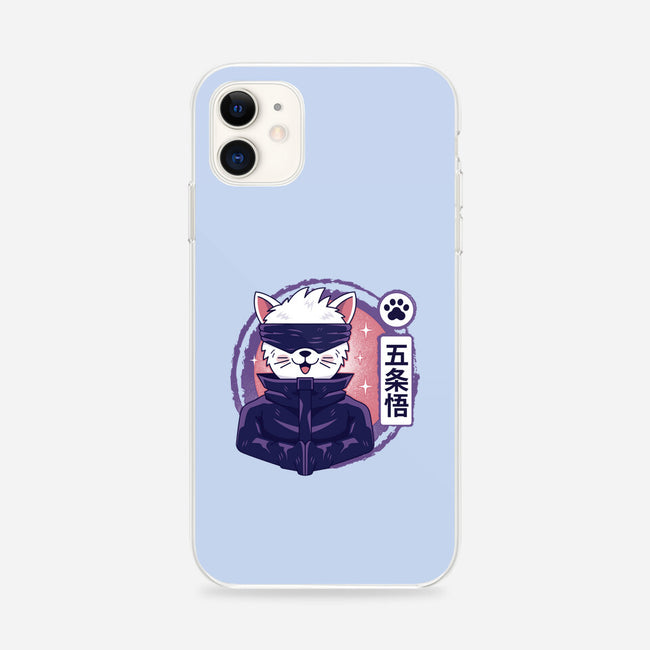 Gojo Cat-iphone snap phone case-Logozaste