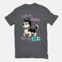Life Is Ruff-womens basic tee-koalastudio