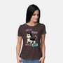 Life Is Ruff-womens basic tee-koalastudio