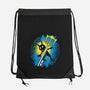 Heartless Vs Keyblade-none drawstring bag-Logozaste