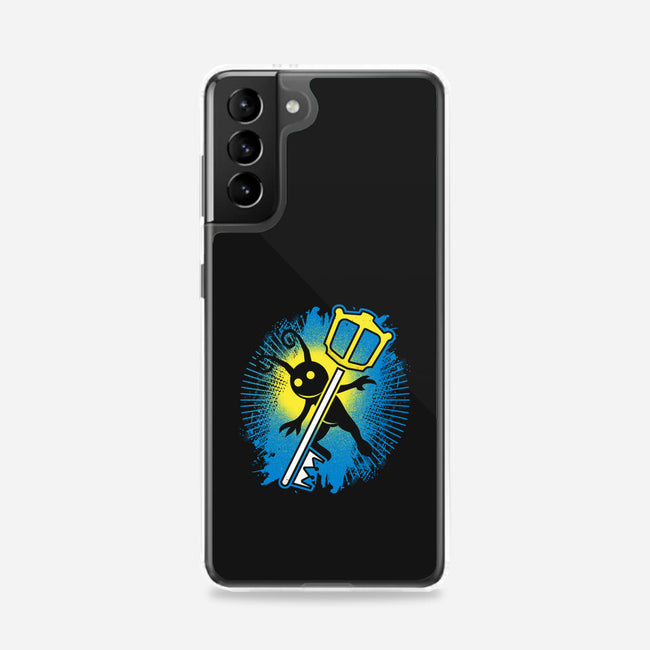 Heartless Vs Keyblade-samsung snap phone case-Logozaste