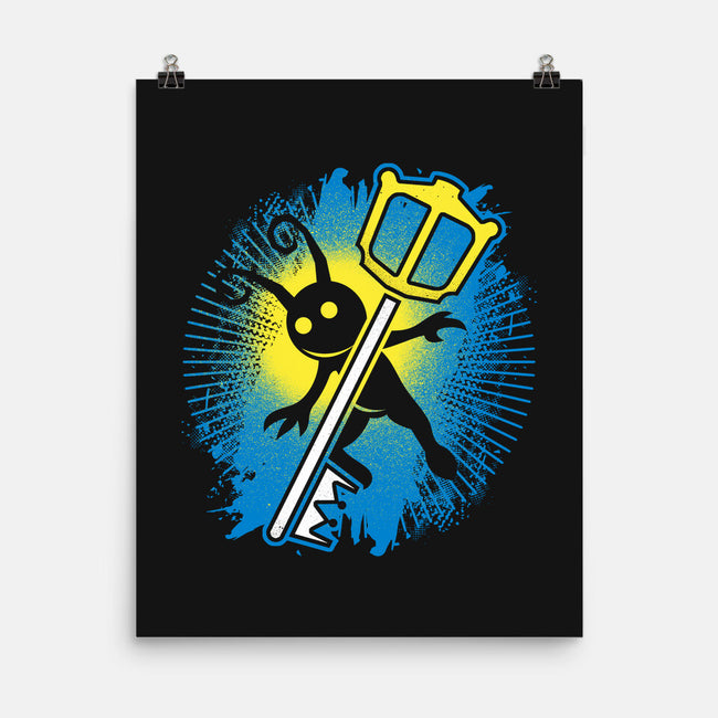 Heartless Vs Keyblade-none matte poster-Logozaste