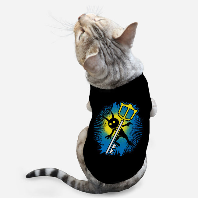 Heartless Vs Keyblade-cat basic pet tank-Logozaste