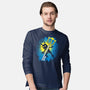 Heartless Vs Keyblade-mens long sleeved tee-Logozaste