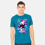 Cybersamurai Bunny-mens heavyweight tee-NemiMakeit