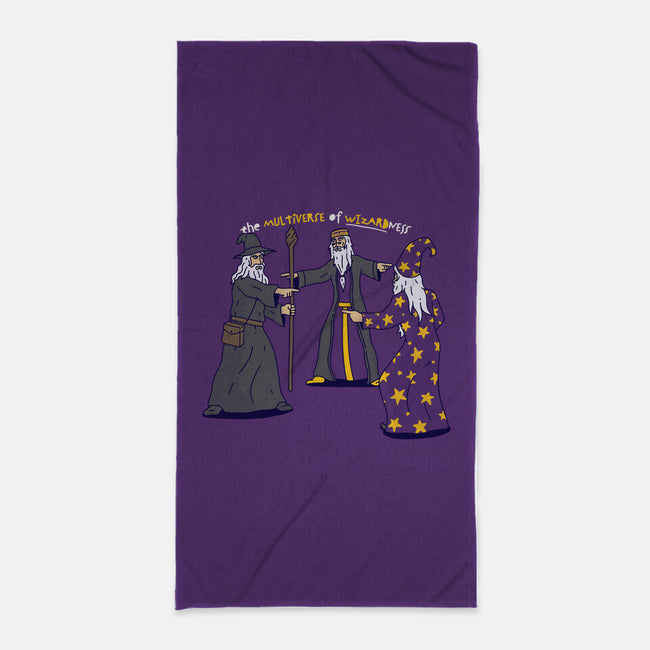 Multiverse Of Wizardness-none beach towel-zawitees