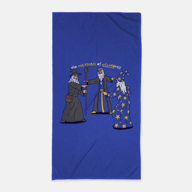 Multiverse Of Wizardness-none beach towel-zawitees