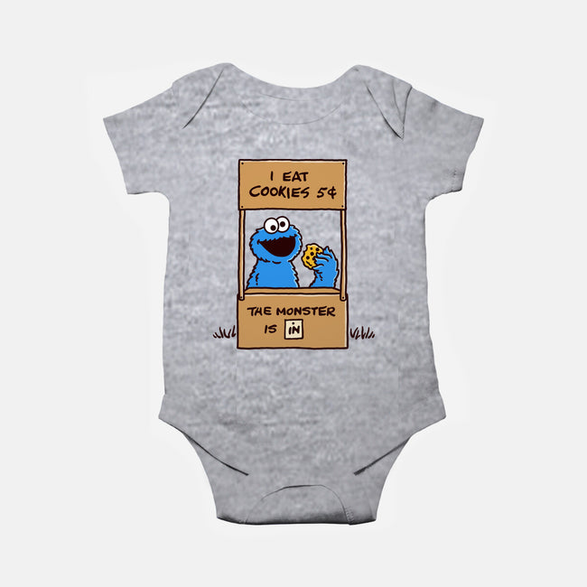 Cookies Help-baby basic onesie-Barbadifuoco