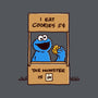 Cookies Help-none stretched canvas-Barbadifuoco