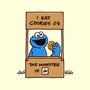 Cookies Help-none removable cover w insert throw pillow-Barbadifuoco