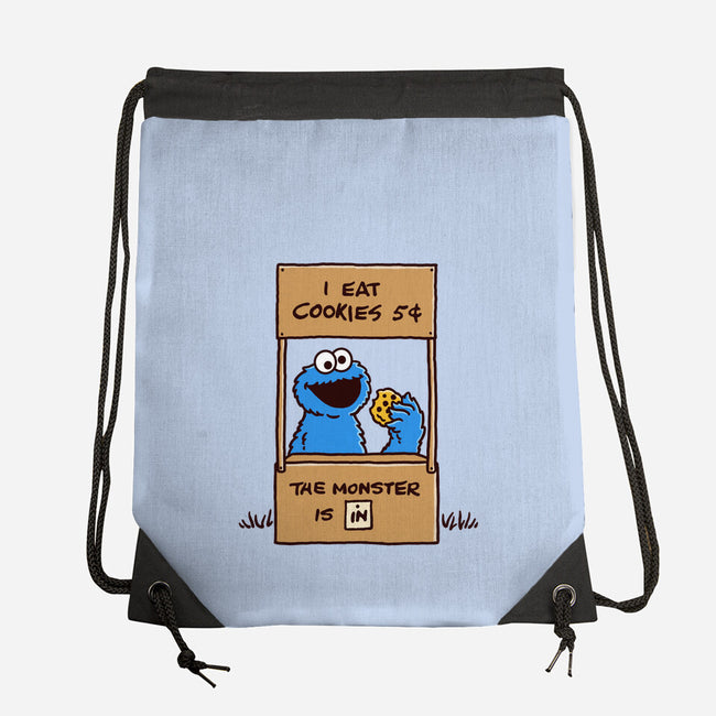 Cookies Help-none drawstring bag-Barbadifuoco