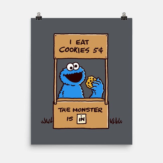 Cookies Help-none matte poster-Barbadifuoco