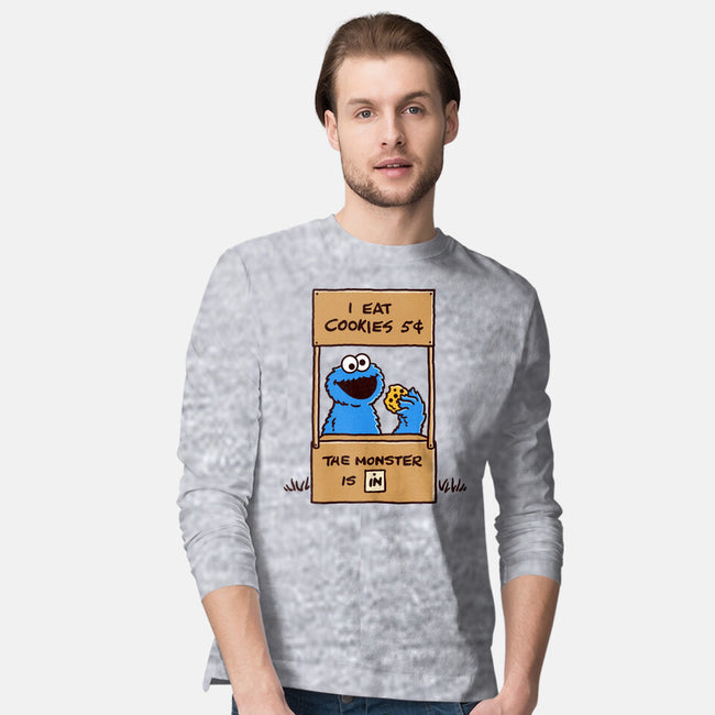 Cookies Help-mens long sleeved tee-Barbadifuoco