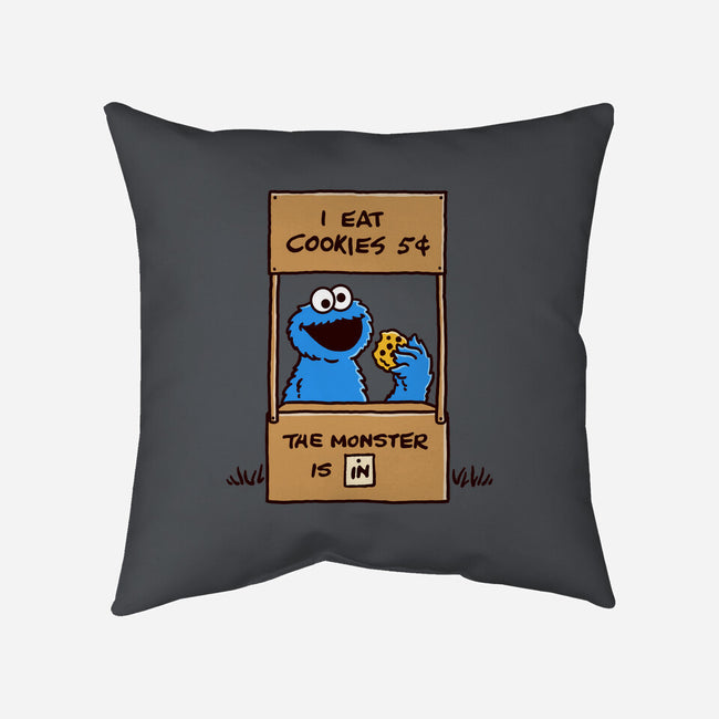 Cookies Help-none removable cover w insert throw pillow-Barbadifuoco