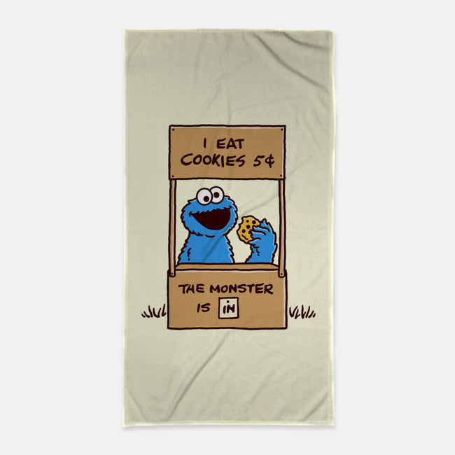 Cookies Help-none beach towel-Barbadifuoco