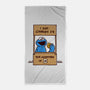 Cookies Help-none beach towel-Barbadifuoco