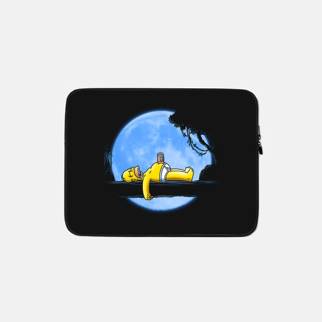 Hakuna Drunkeata-none zippered laptop sleeve-Barbadifuoco