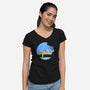 Hakuna Drunkeata-womens v-neck tee-Barbadifuoco