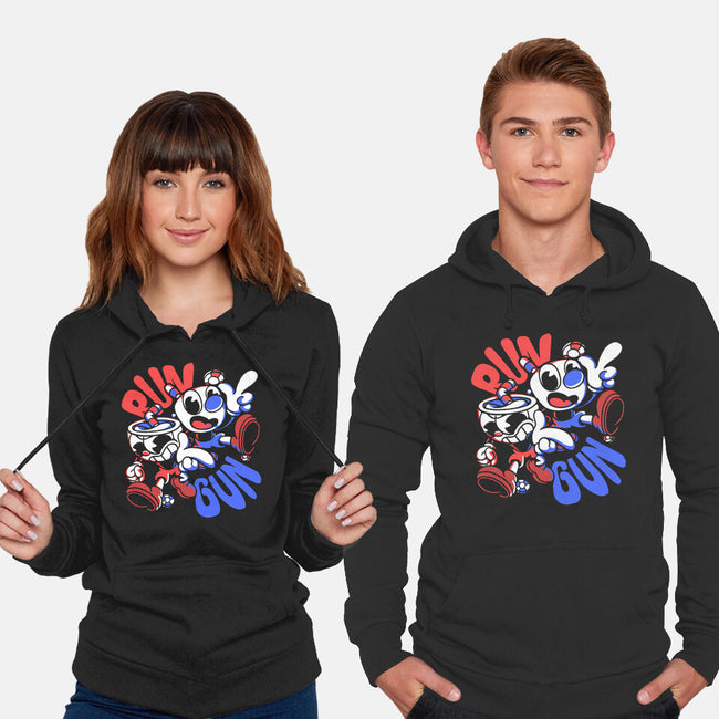 Run N' Gun-unisex pullover sweatshirt-estudiofitas
