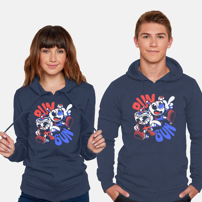 Run N' Gun-unisex pullover sweatshirt-estudiofitas