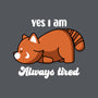 I Am Always Tired-mens basic tee-rocketman_art