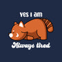 I Am Always Tired-mens heavyweight tee-rocketman_art